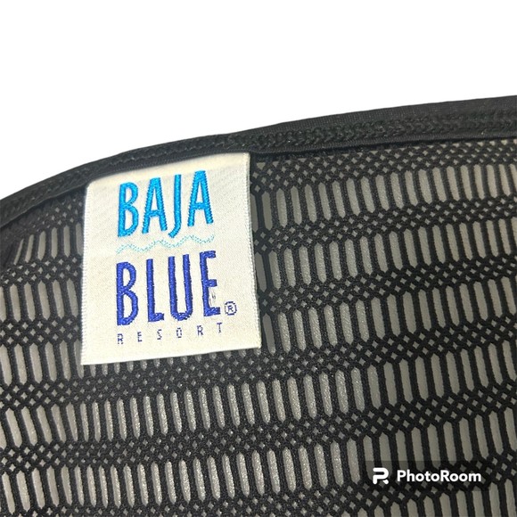 Black Mesh Swim Suit Cover Up - Picture 3 of 6